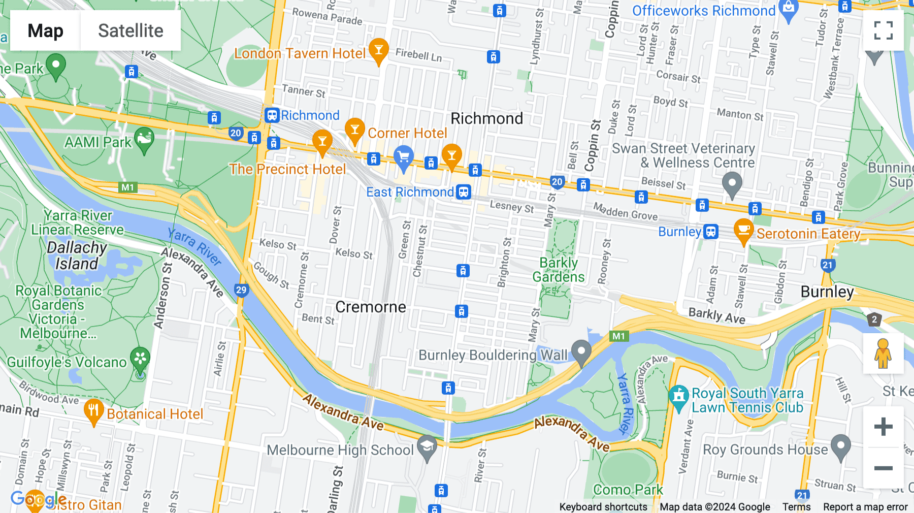 Click for interative map of L3, 534 Church Street, Cremorne, Victoria, Melbourne