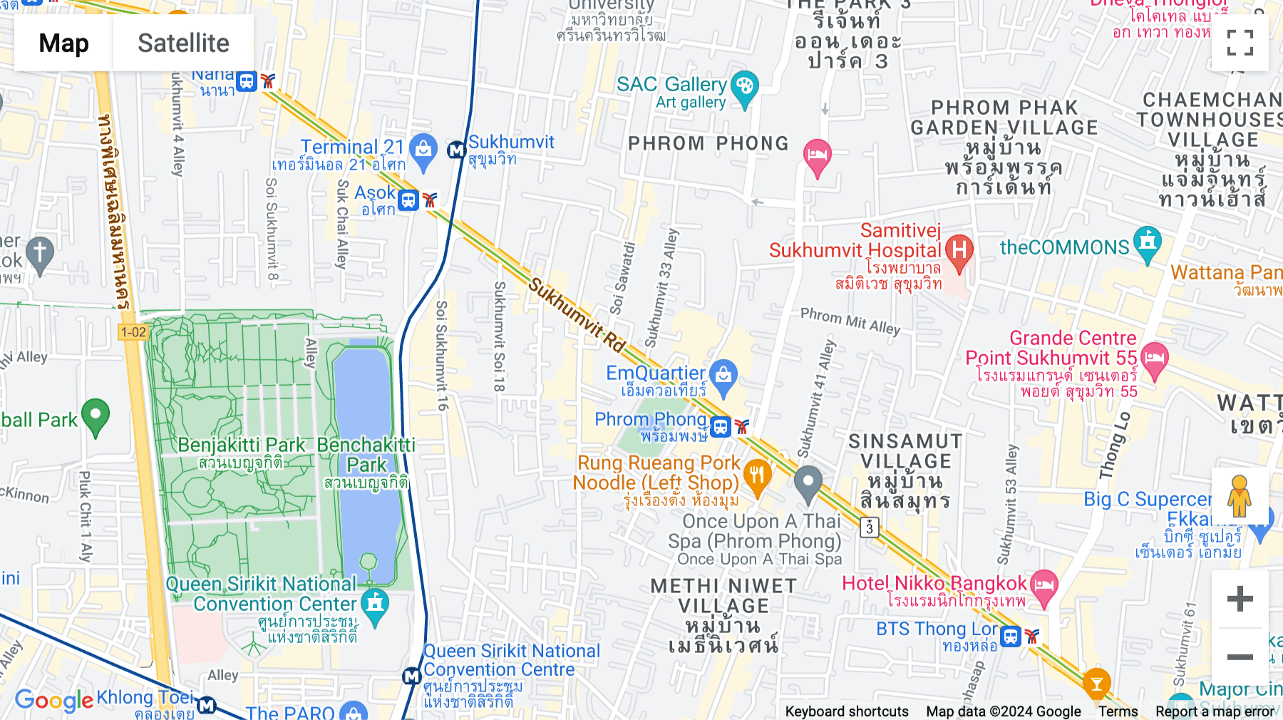 Click for interative map of 20F UBC II Building, 591 Sukhumvit Road, North Klongton, Bangkok
