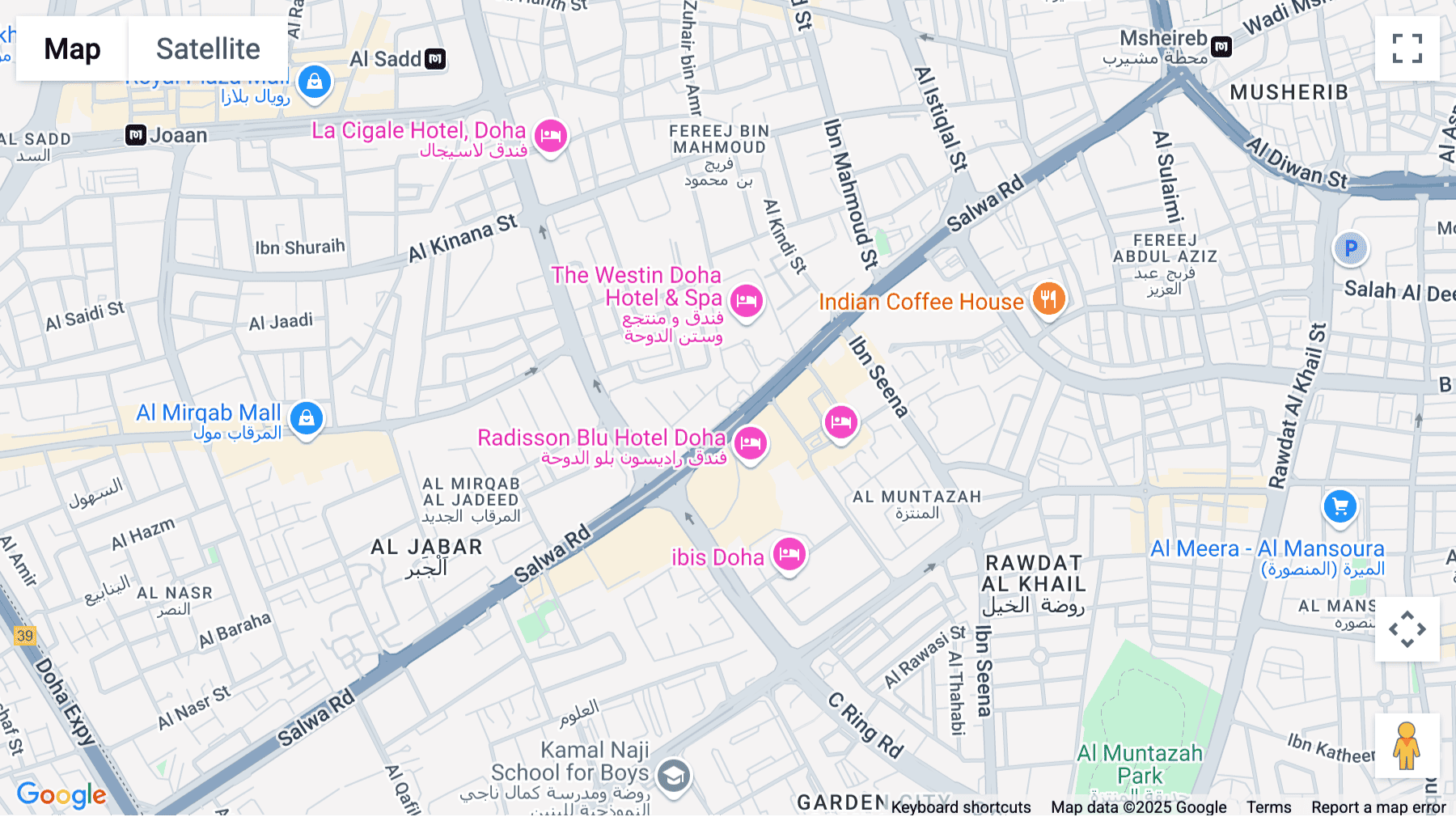 Click for interative map of 5th Floor, Gath building, Ramada Junction, Doha