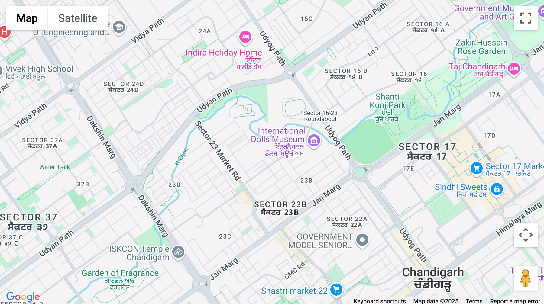 Click for interative map of 3rd & 4th floor, SCO 54-55-56, Sector 17 A, Chandigarh