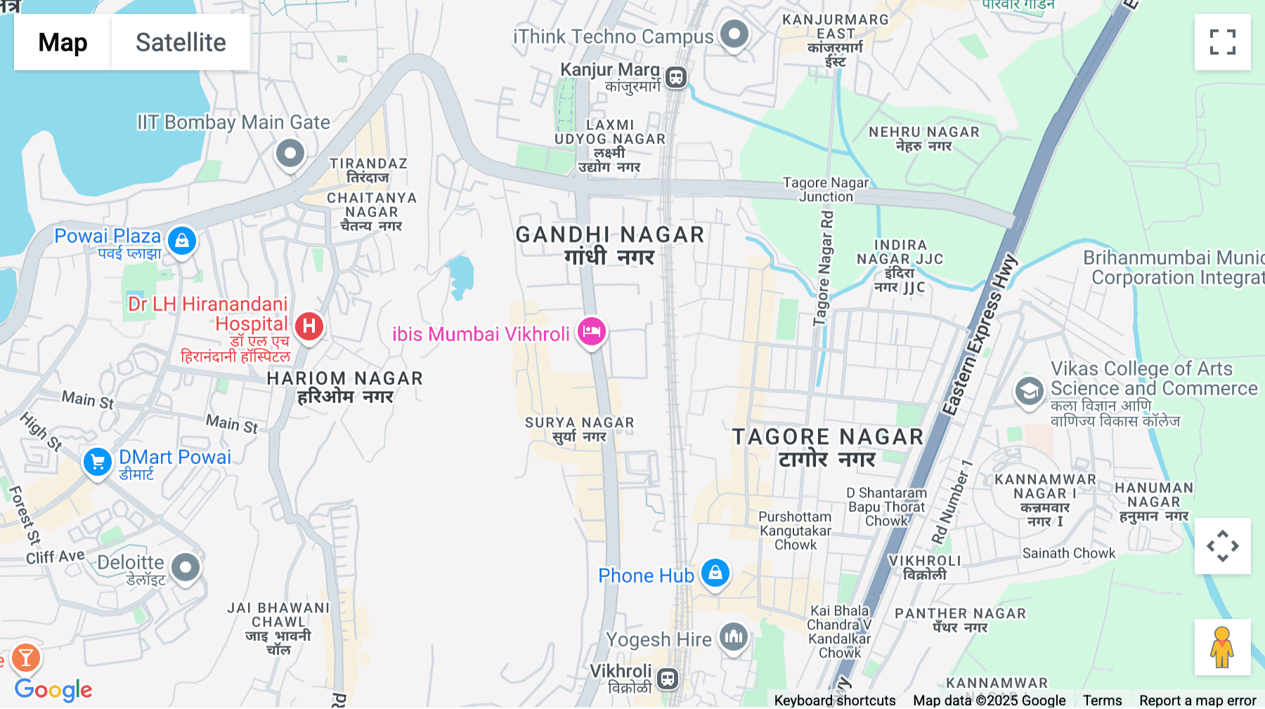 Click for interative map of Vikhroli West, 14th Floor, 247 Park, Hindustan C. Bus Stop, Lal Bahadur Shastri Road, Mumbai