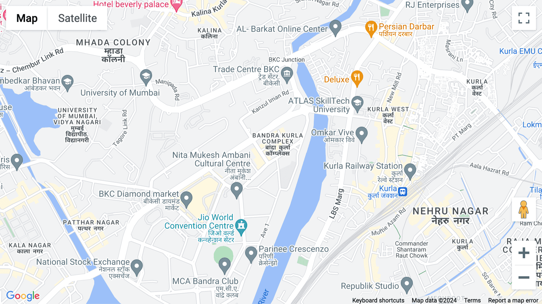 Click for interative map of BKC, Trade Centre, GF Unit G5 & 1F Unit 02, BandraKurla Complex, Bandra East, Mumbai