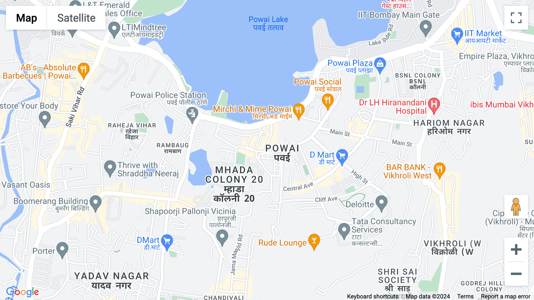 Click for interative map of Awfis, 5th & 6th Floor, Chemtex House, Chemtex Lane, Hiranandani Gardens, Powai, Mumbai, Mumbai