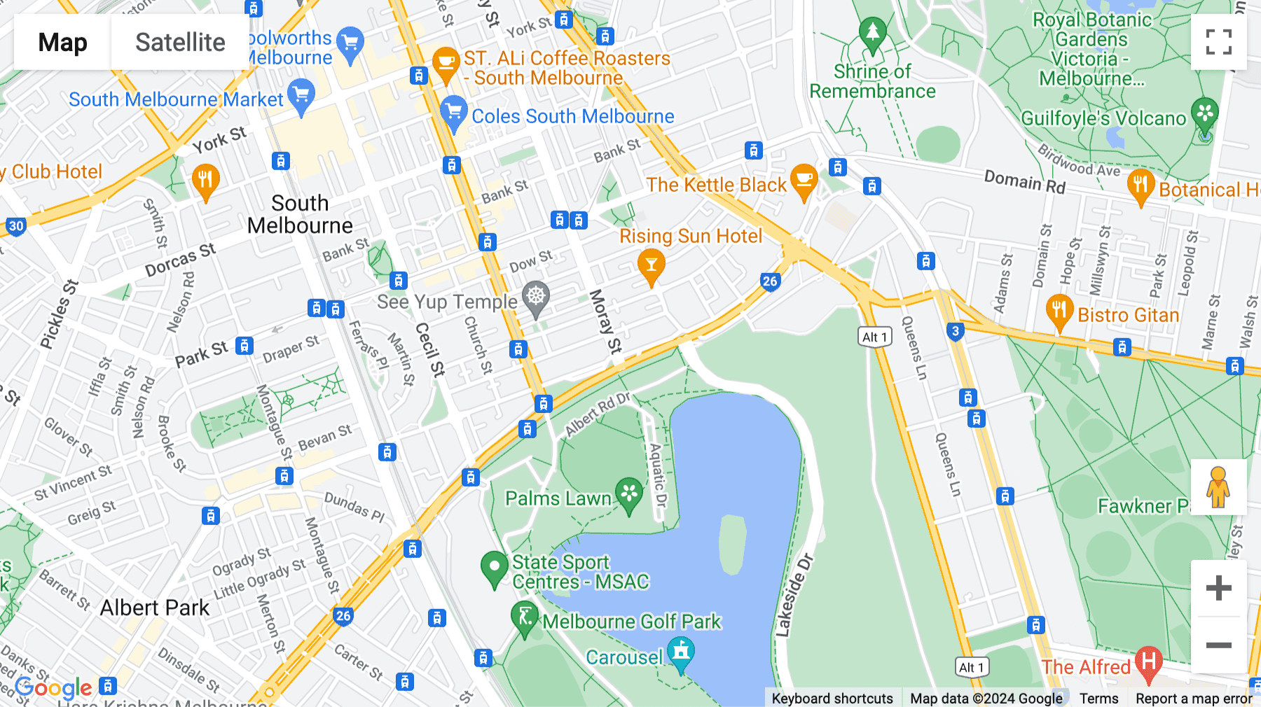 Click for interative map of Level 2 & 4, 150 Albert Road, PO Box 290, Melbourne, Australia, Victoria, Melbourne
