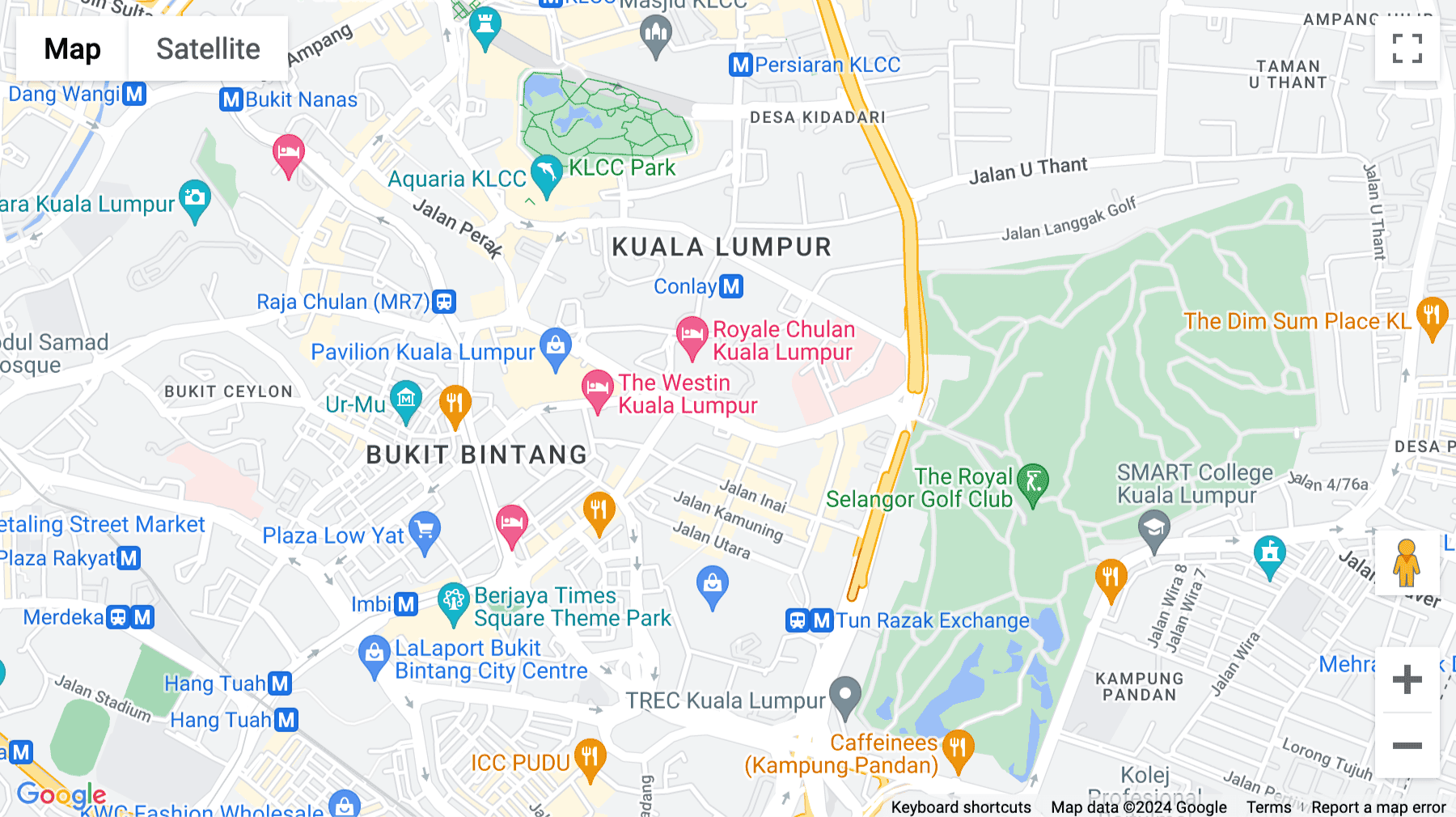Click for interative map of Level 24 & 25, 198 Menara Worldwide, Jalan Bukit Bintang, Kuala Lumpur