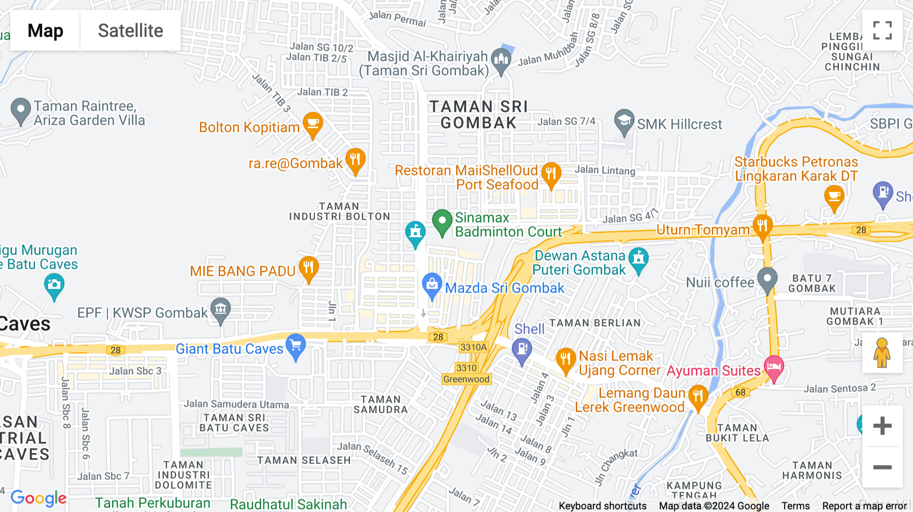 Click for interative map of No. 59-G, 59-1, 59-2, 60-1, Lorong Perusahaan Ringan 1, Kawasan Perusahaan Ringan Seri Gombak, Batu Caves, Selangor Darul Ehsan, Kuala Lumpur