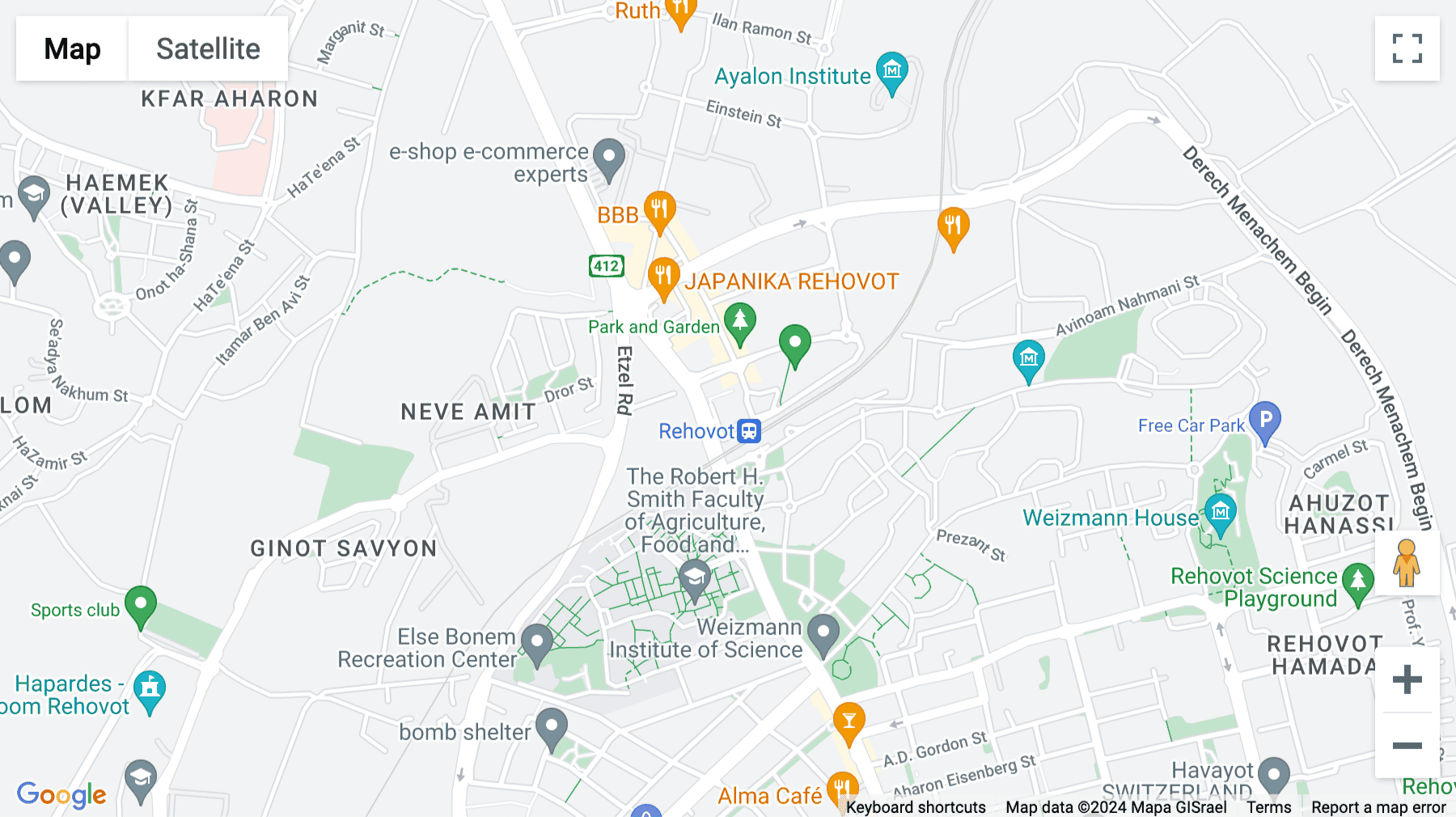 Click for interative map of 2 Oppenheirmer Street, 5th Floor, Tel Aviv
