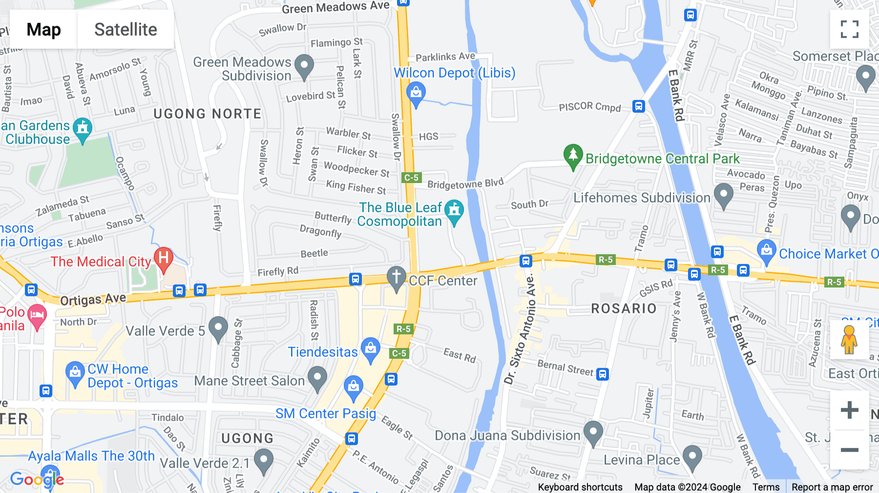 Click for interative map of 7th Floor, Robinsons Zeta Tower, C5 Road, Ugong Norte, Quezon City, Quezon City