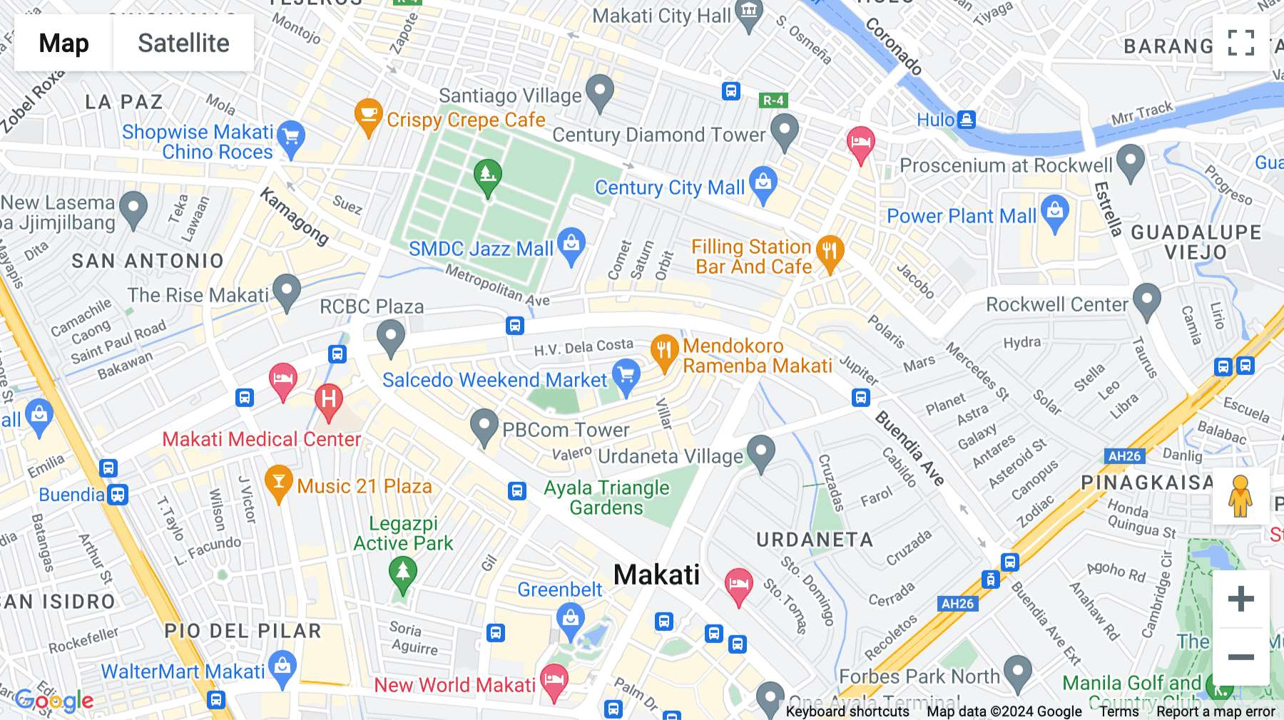 Click for interative map of 7F Finman Building, 131 Tordesillas Street, Salcedo Village, Makati