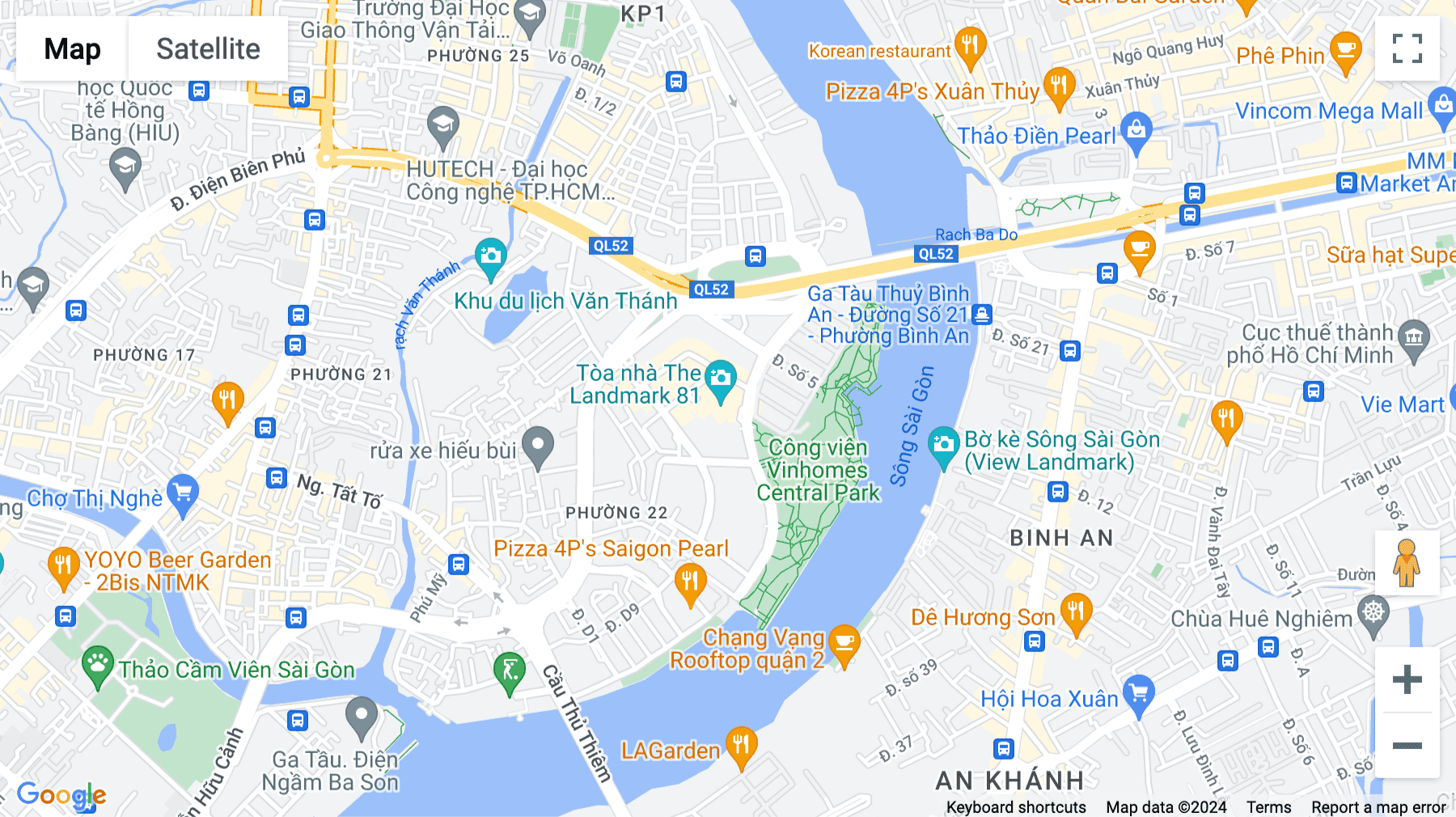 Click for interative map of L72 Vincom Landmark, 81 Binh Thanh, Ho Chi Minh City