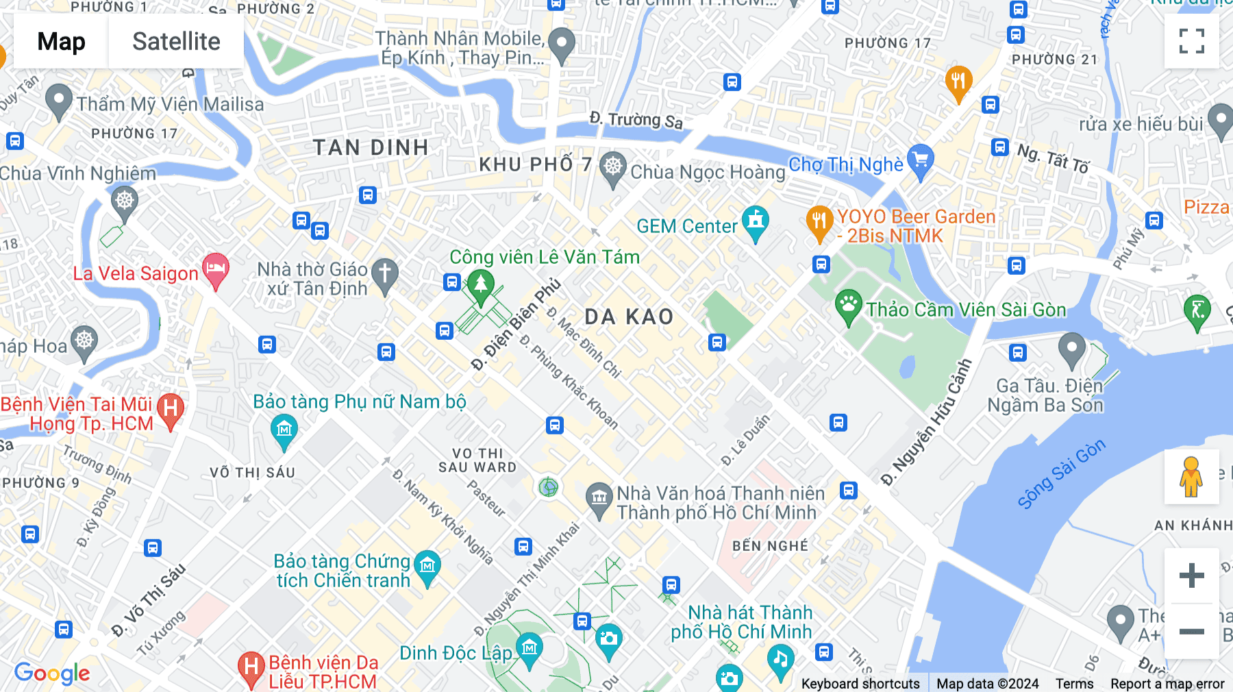 Click for interative map of 29A Nguyễn Đình Chiểu, Dakao Ward, Hồ Chí Minh, Ho Chi Minh City
