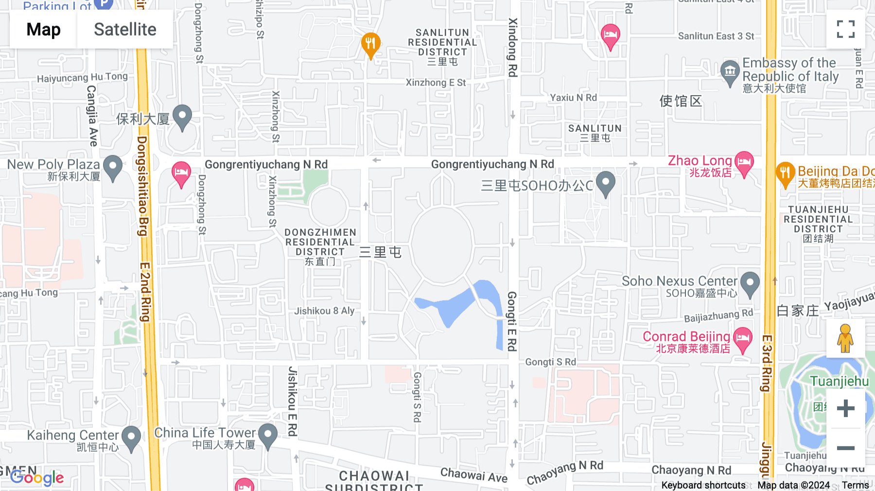 Click for interative map of 2A Worker Stadium North Road, Pacific Century Place, 5/F, Chaoyang Beijing, Beijing