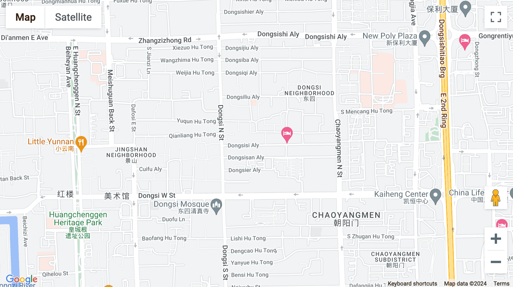 Click for interative map of Building 1, Long Fu Wen Chuang Park, No. 95 Long Fu Si Street, Dongcheng District, Beijing