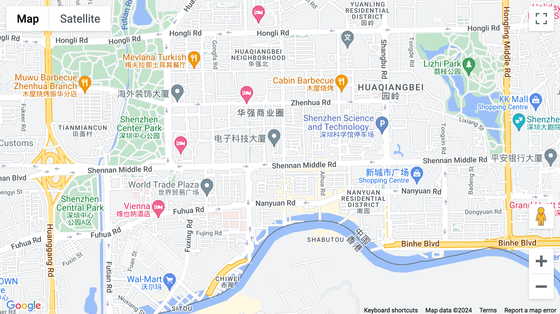 Click for interative map of 14, 15F, 23F Shenzhen Gemdale Centre, No 2007 Shen Nan Road, Futian, Shenzhen, Shenzhen