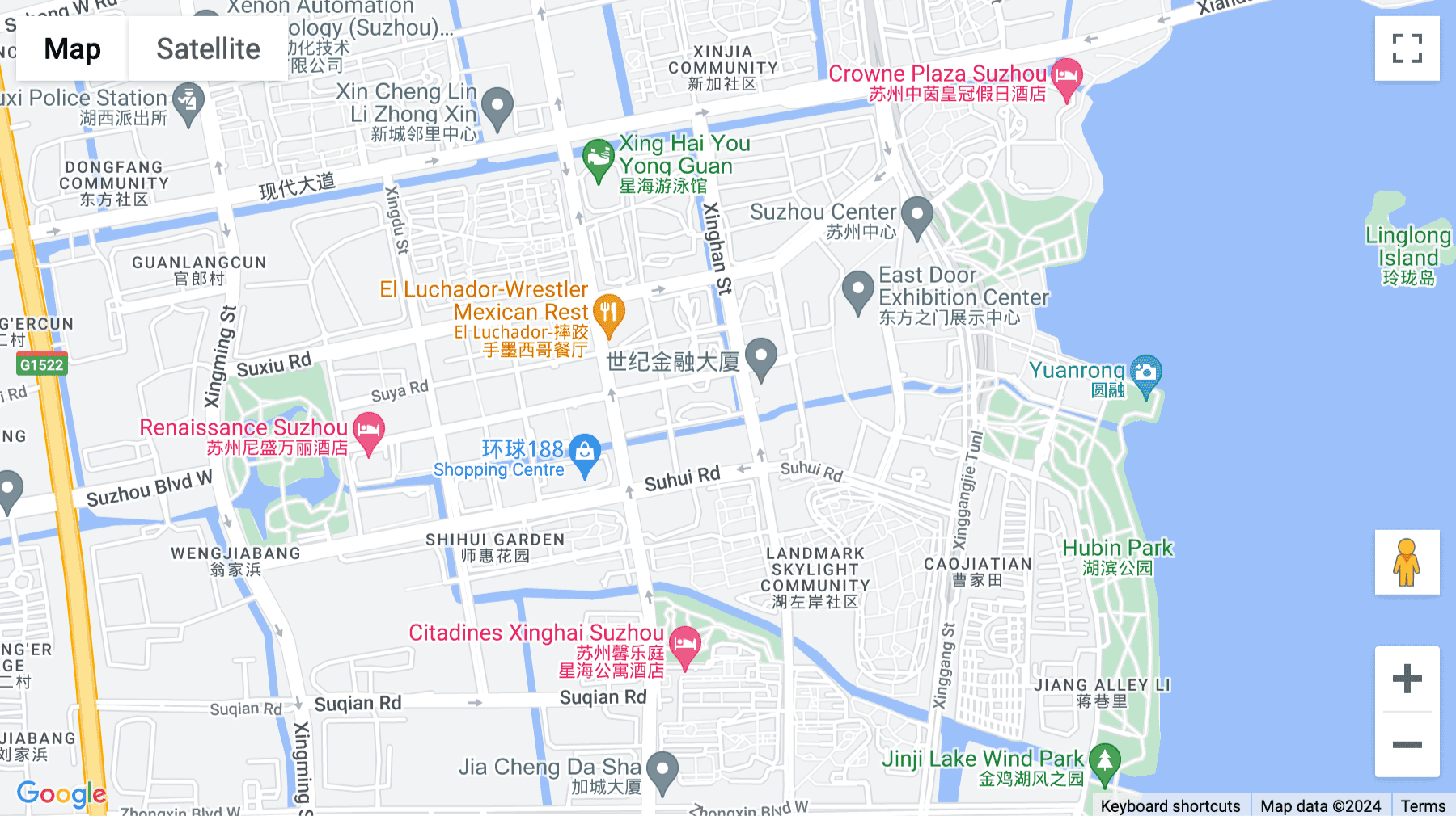 Click for interative map of Suzhou Center Tower B, 5F, Suzhou Center Square, Building 88 (Tower B), Suzhou