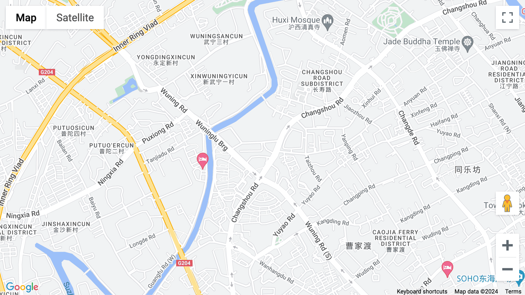 Click for interative map of Trinity Place, 868 Changshou Road, Shanghai 200060, Shanghai