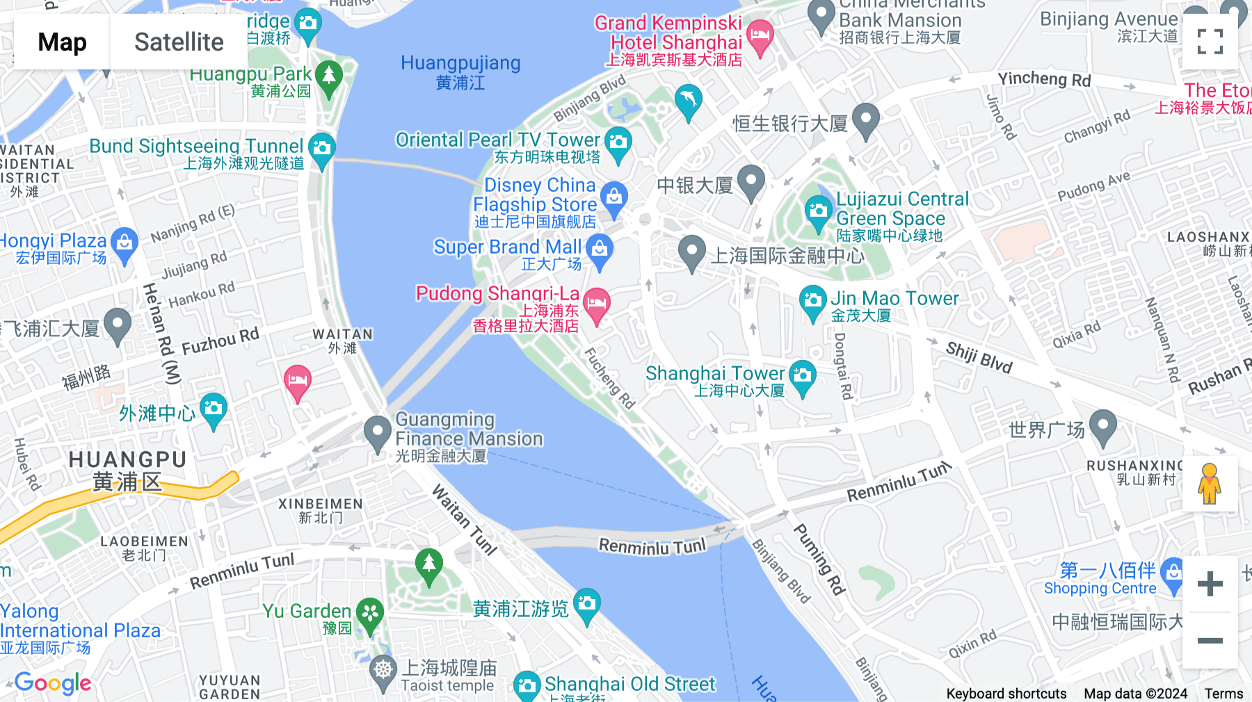Click for interative map of 26-28F Aurora Plaza, 99 Fucheng Road, Pudong New Area District, Shanghai