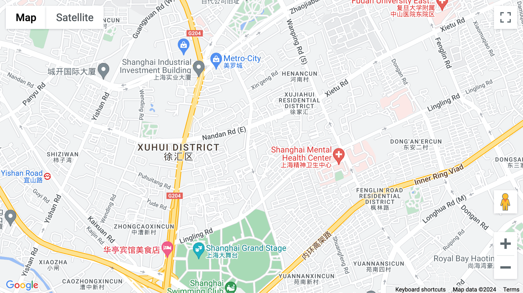 Click for interative map of 301 3F, Ascendas Plaza, No.333 Tianyaoqiao Road, Shanghai, Shanghai