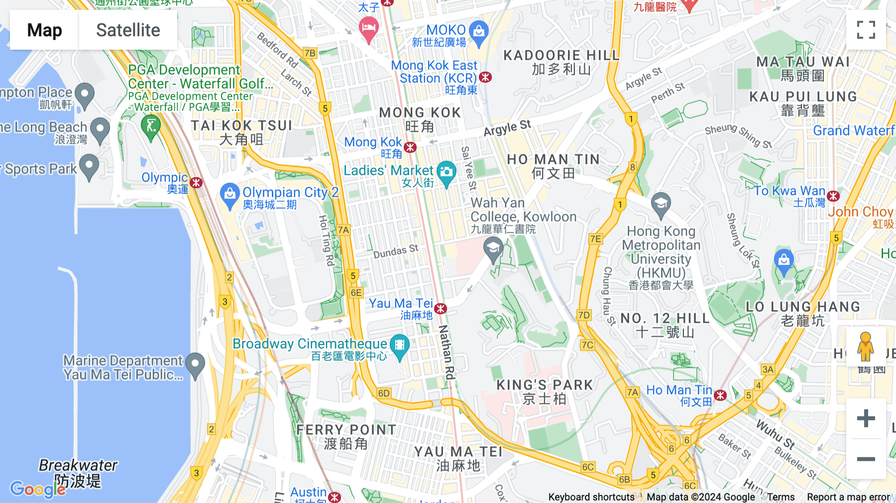 Click for interative map of 13F & 21F Gala Place, 56 Dundas Street, Mong Kok, Hong Kong