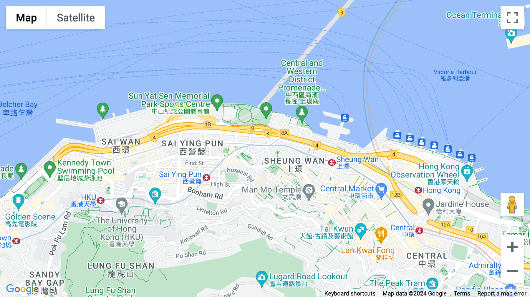 Click for interative map of 14/F, Kingdom Power Commerical Building, 32-36 Des Voeux Road West, Sheung Wan, Hong Kong