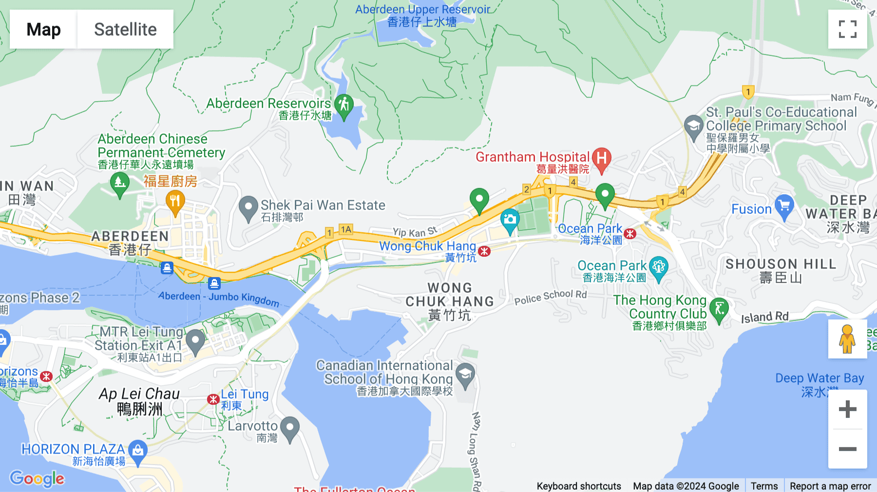 Click for interative map of Flat C, 7/F, Kwai Bo Indsutrial Building, 40 Wong Chuk Hang Road, Aberdeen, Hong Kong