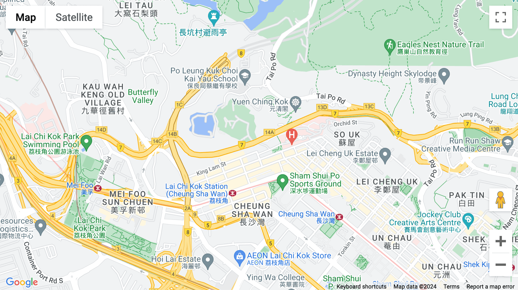 Click for interative map of Room B & C, 11/F, Tai Cheong Factory Building, 3 Wing Ming Street, Cheung Sha Wan, Kowloon, Hong Kong, Hong Kong