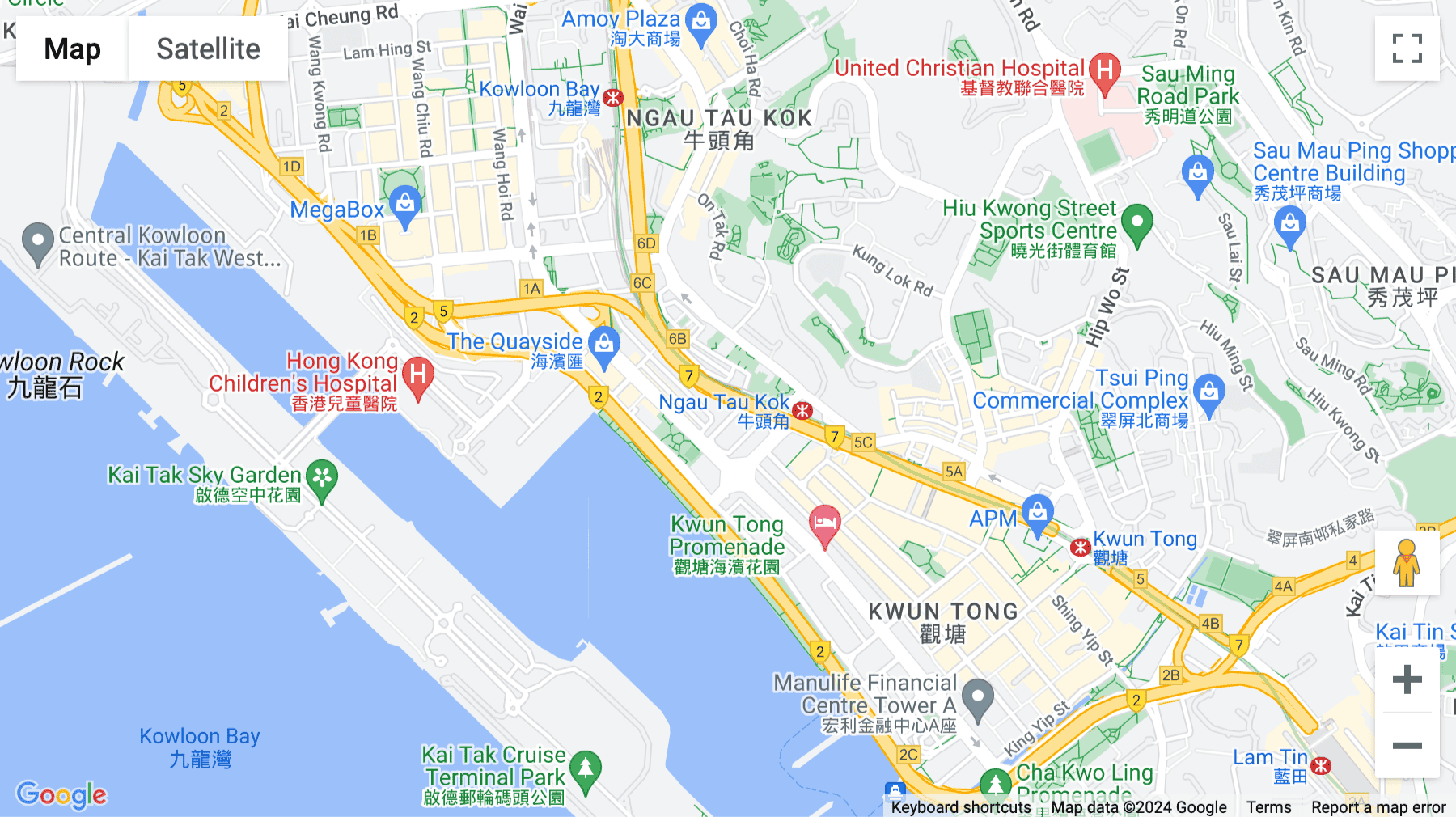 Click for interative map of Rm A, 3/F, Chuan Yuan Factory Building, 344 Kwun Tong Road, Kwun Tong, Hong Kong