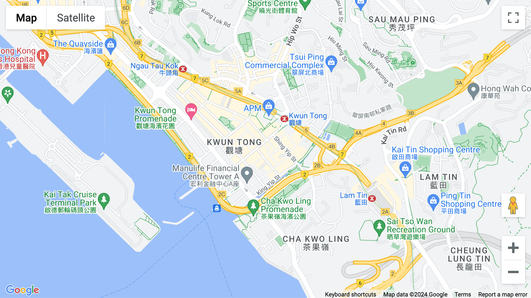 Click for interative map of Room L, 11/F, Block 3, Camelpaint Building, 62 Hoi Yuen Road, Kwun Tong, Kowloon, Hong Kong