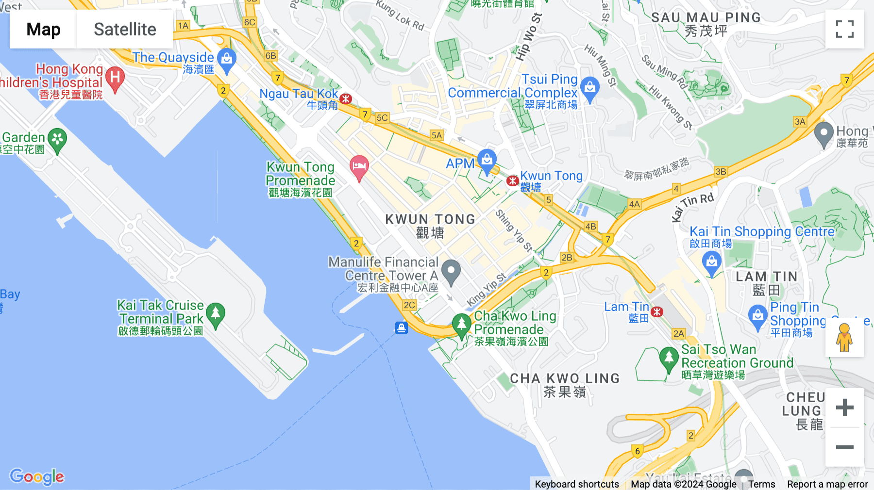 Click for interative map of 6th floor, Hung Mou Industrial Building, 62 Hung To Road, Kwun Tong, Kowloon, Hong Kong