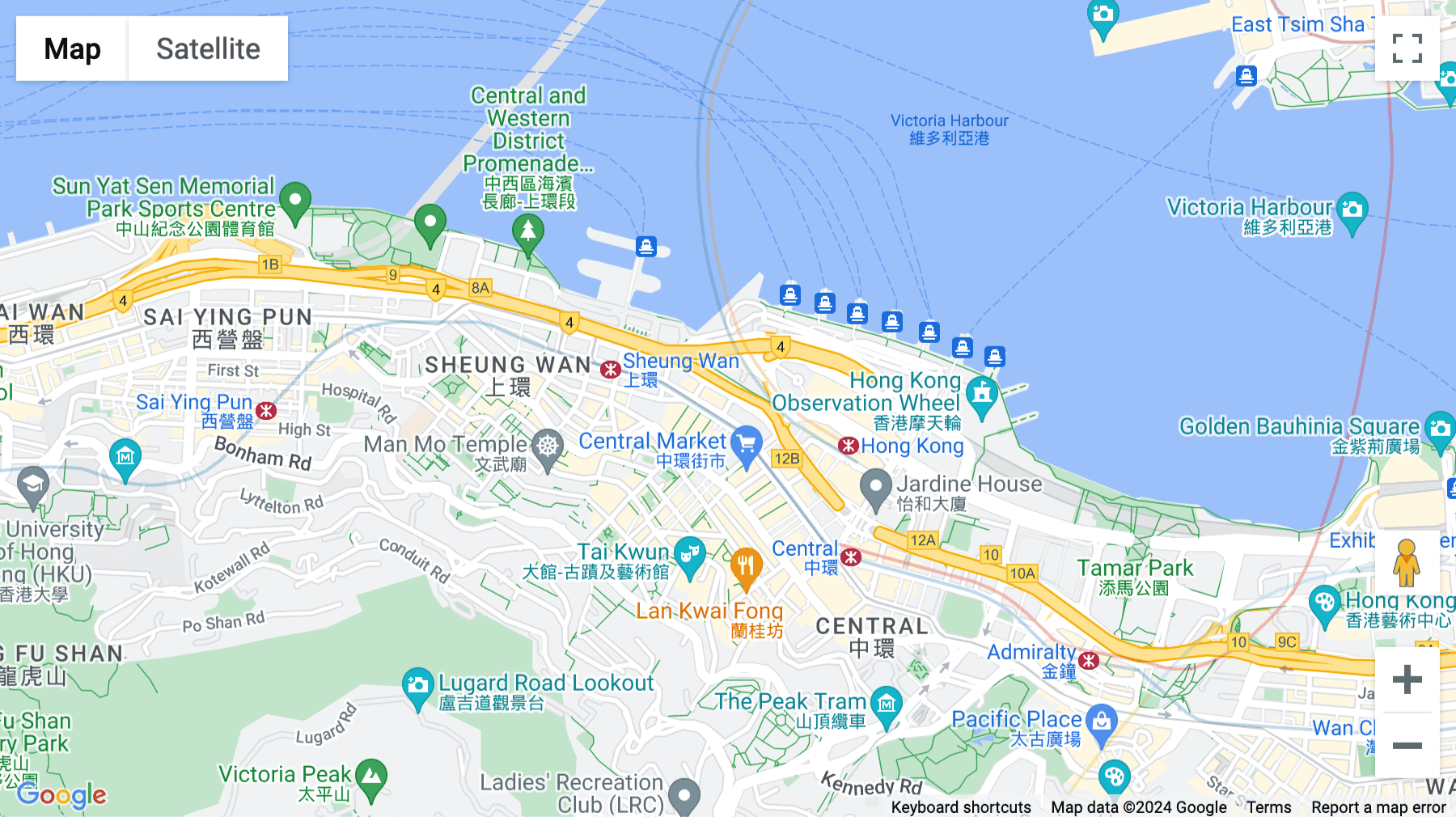 Click for interative map of Room 3, 2504, China Insurance Group Bldg, 141 Des Voeux Road, Central, Hong Kong