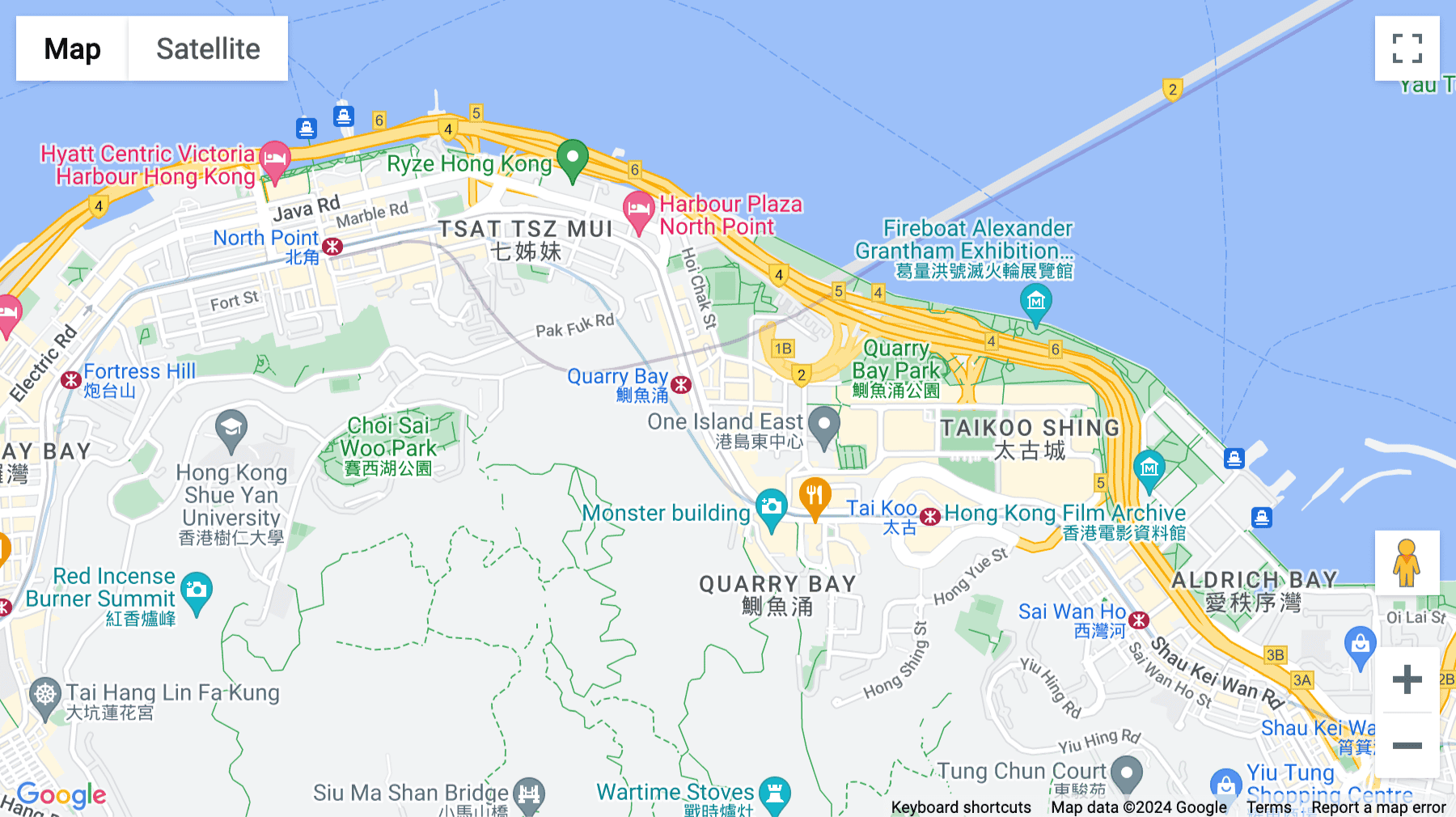 Click for interative map of 35th & 36th floor, 979 King’s Road, Island East, Hong Kong