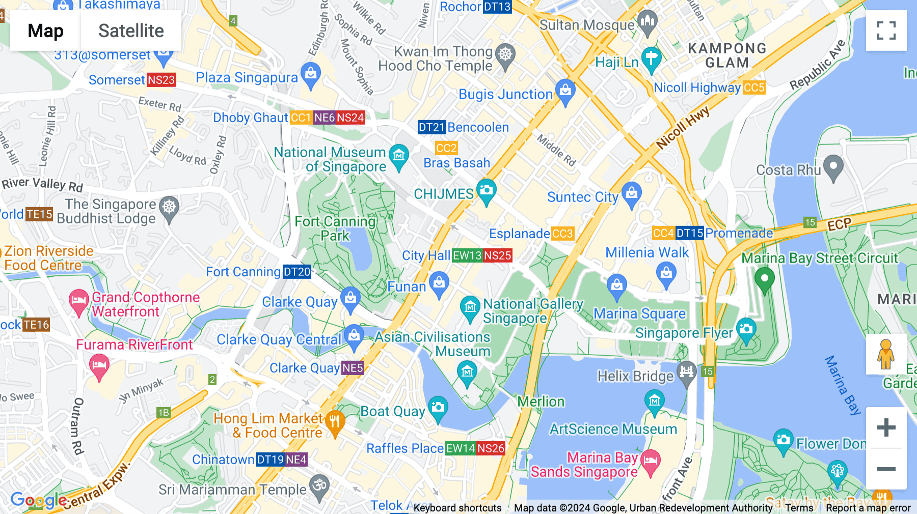 Click for interative map of No.02-11 to No.02-26 & No.02-31 to No.02-36, Capitol Piazza, 13 Stamford Road, Singapore