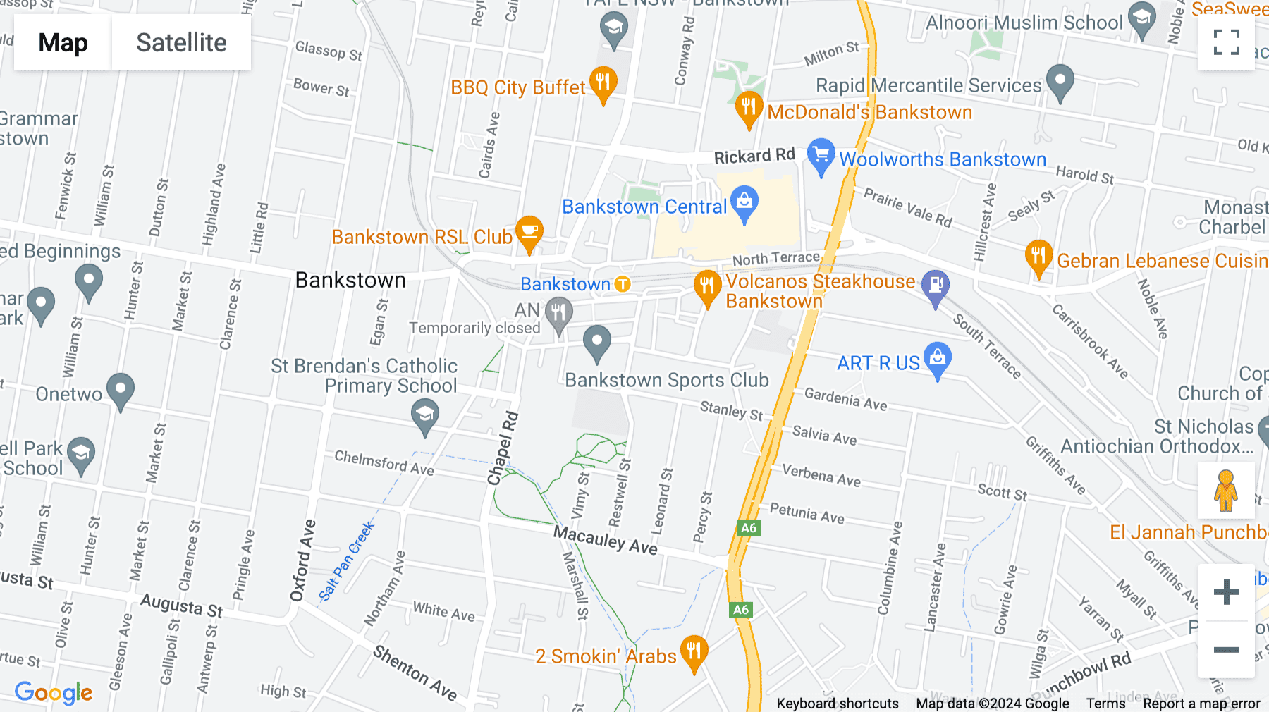 Click for interative map of 25 Restwell Street, Sydney