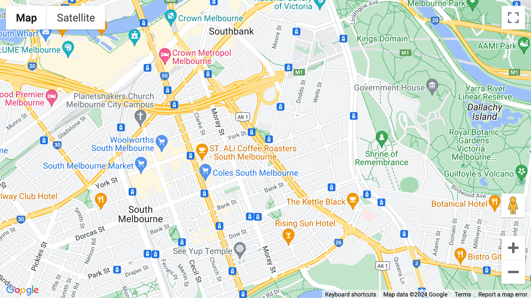 Click for interative map of 80-100 Dorcas Street, South Melbourne, Melbourne