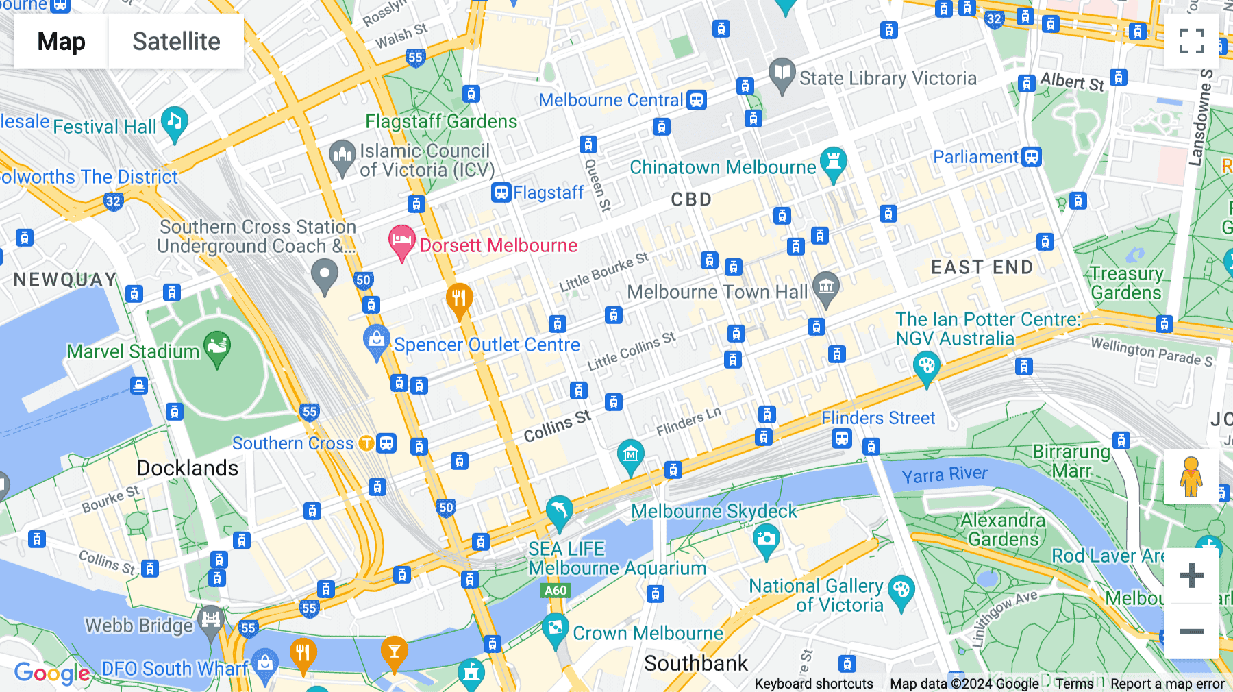 Click for interative map of 430 Little Collins Street, Melbourne, Melbourne