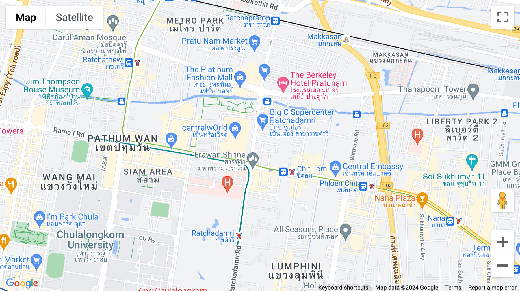 Click for interative map of Gaysorn Tower Level 25 & 26, Bangkok 127 Ratchadamri Road, Lumpini, Pathumwan, Bangkok