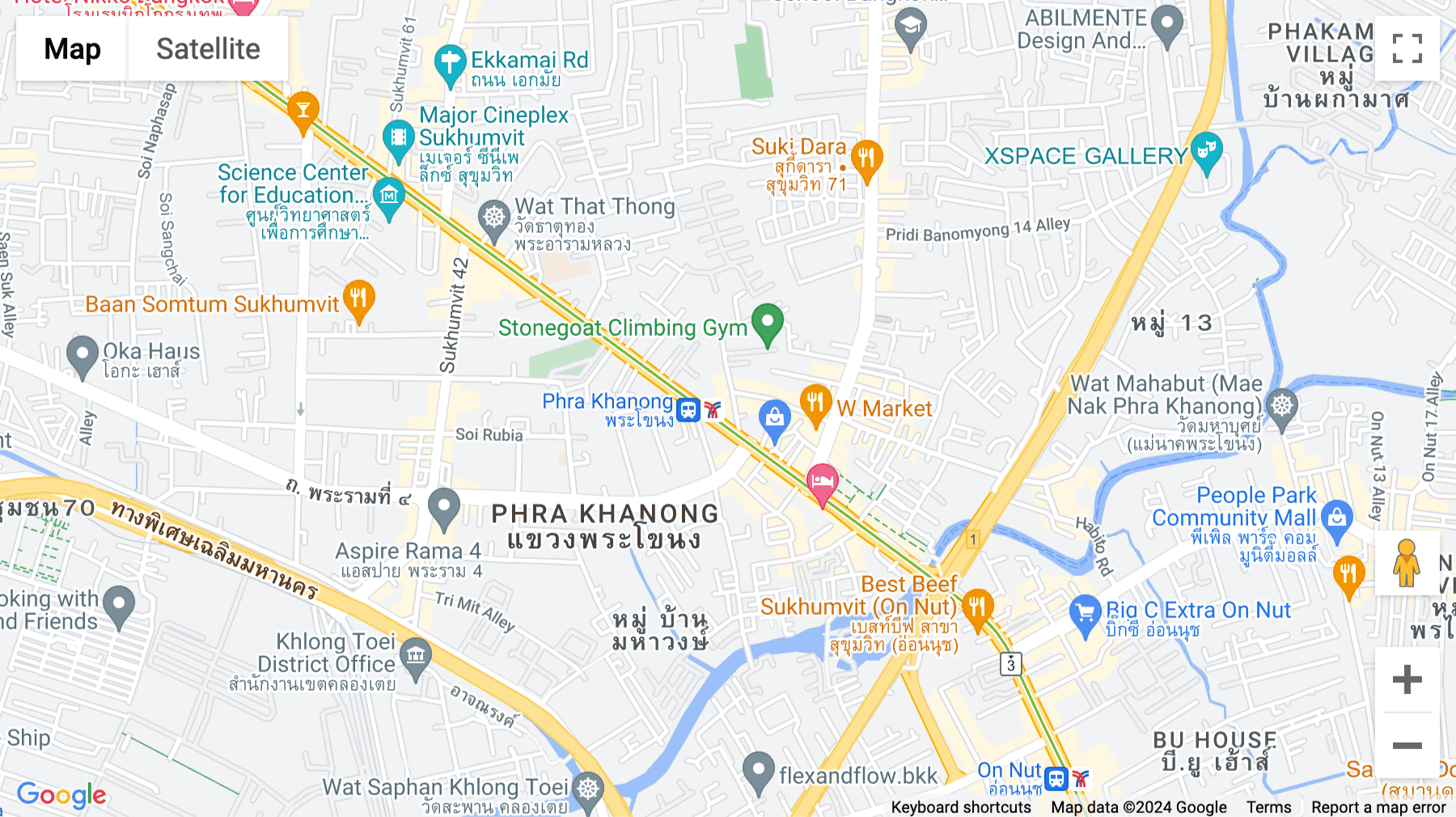 Click for interative map of Level 2, 7 Sukhumvit 69 Road, Phra Khanong Nuea, Bangkok