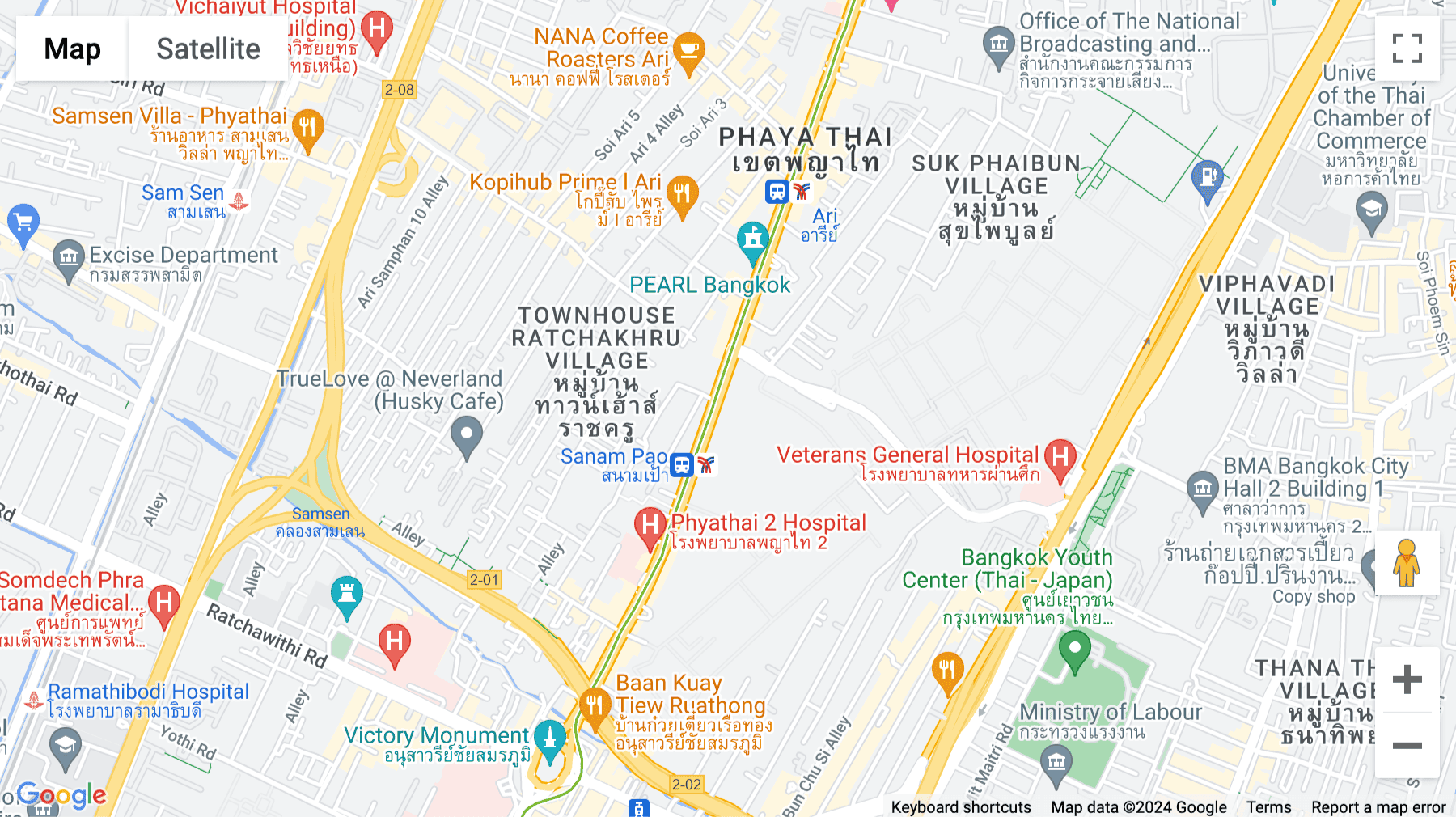 Click for interative map of 10th floor, SPE Tower, 252 Phaholyothin Rd, Samsen Nai, Phaya Thai, Bangkok