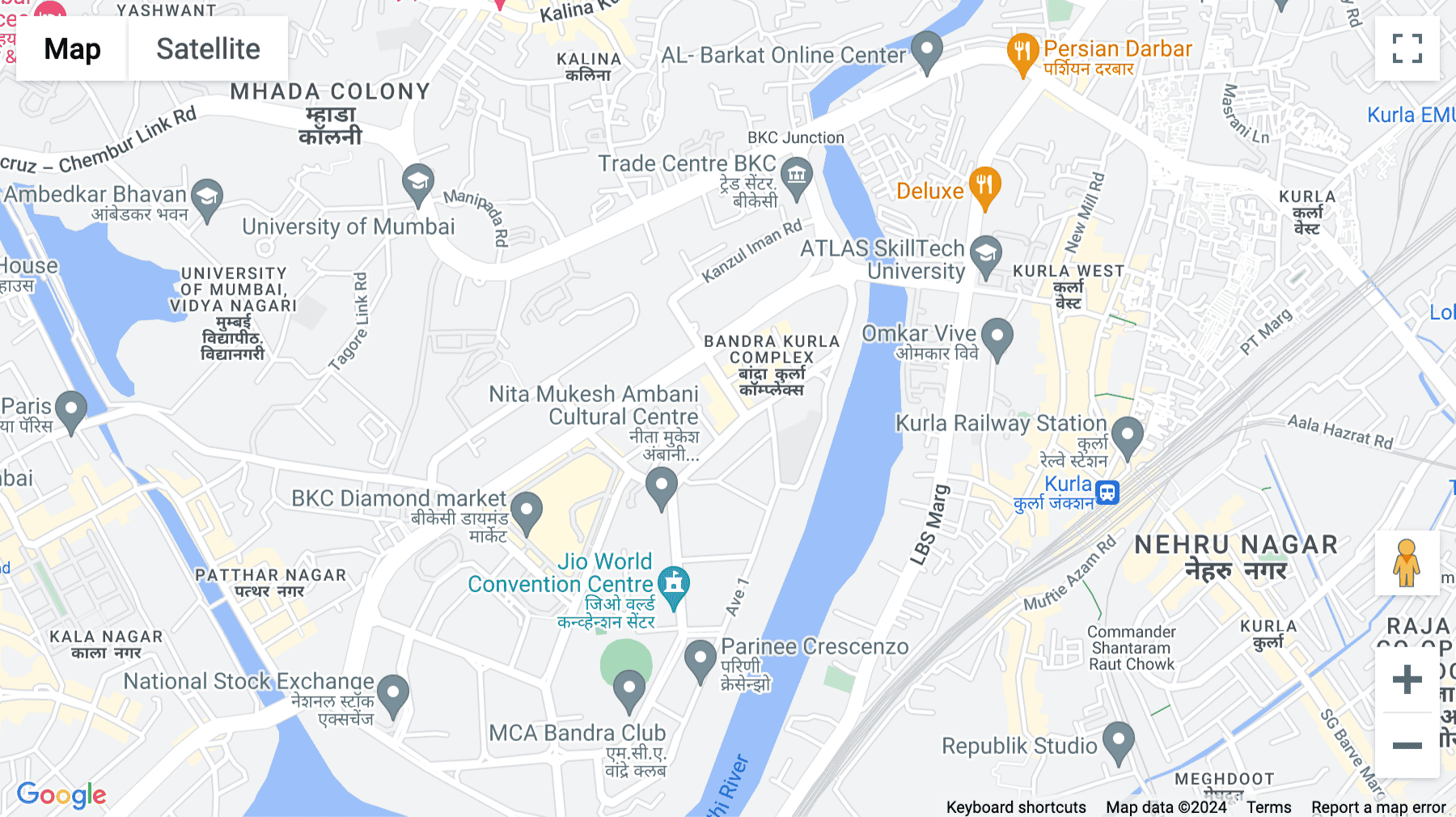 Click for interative map of G Block, Plot C 59 11th Floor, Platina, Bandra Kurla Complex, Mumbai