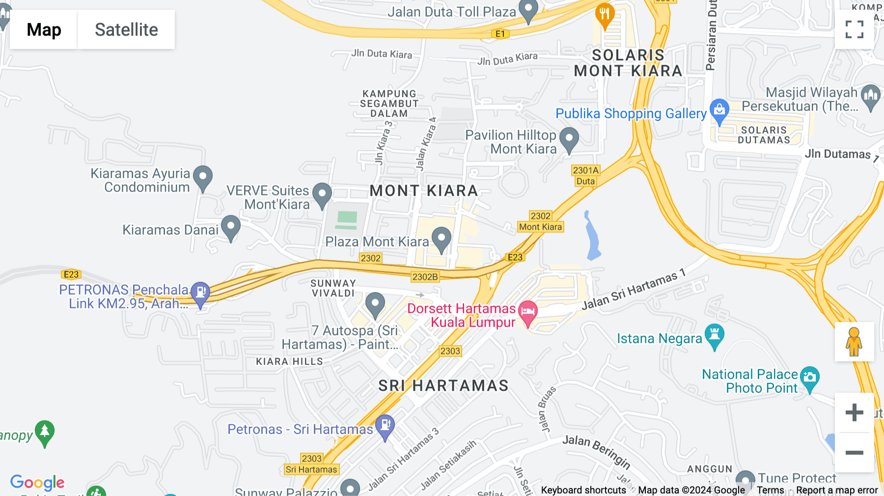 Click for interative map of Level 13, Block C Plaza Mont' Kiara, No. 2 Jalan Kiara, Mont Kiara, Kuala Lumpur