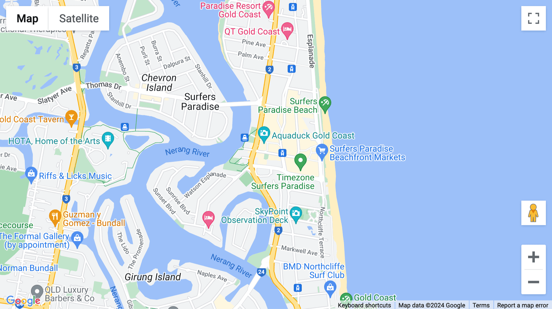 Click for interative map of Suite 46, Level 5, 46 Cavill Avenue, Surfers Paradise, Gold Coast, Australia, Queensland, Surfers Paradise