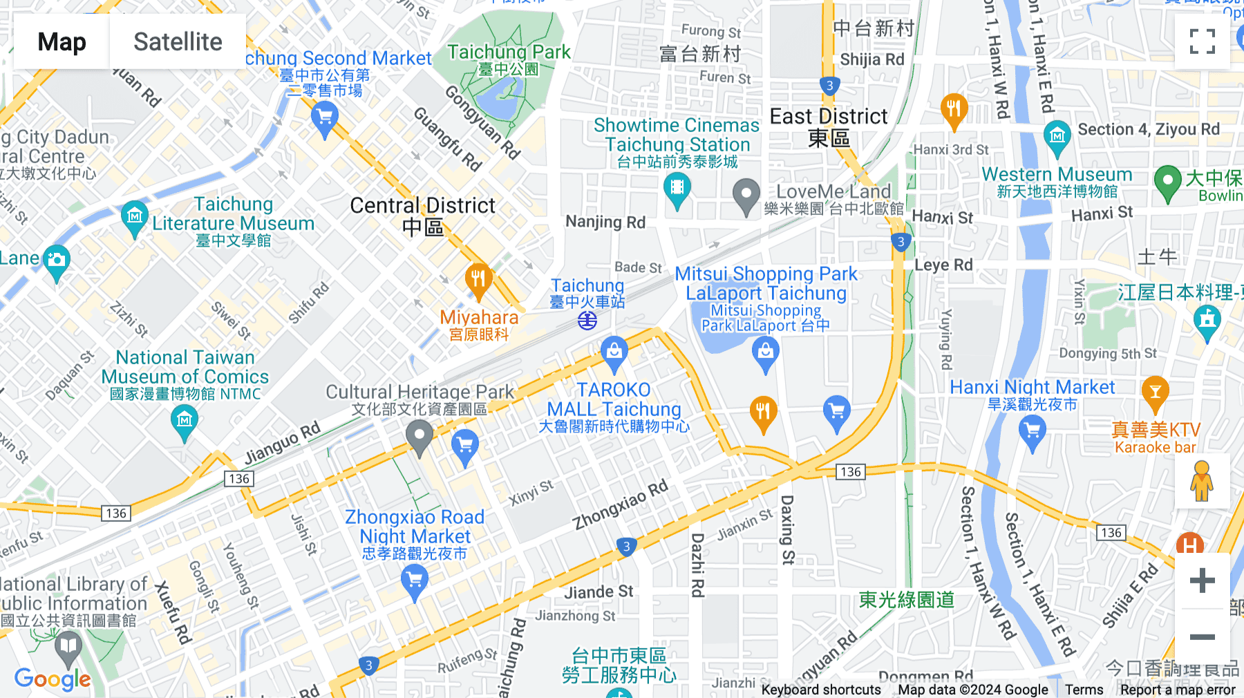 Click for interative map of No. 186, Section 4, Fuxing Road, East District, Taichung City, Taichung City