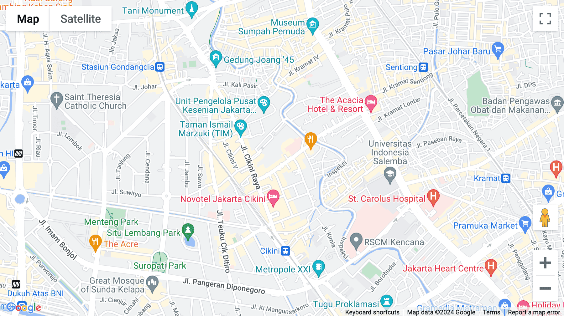 Click for interative map of Menara Digitaraya level 2 & 3, Jl. Raden Saleh Raya No. 46A, Central Jakarta, Jakarta