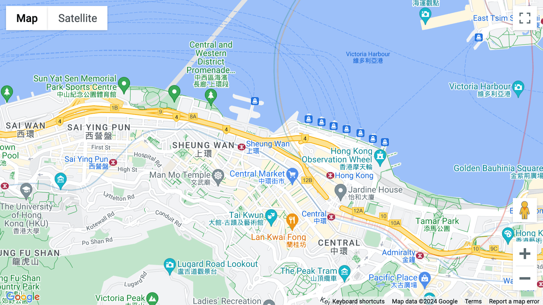 Click for interative map of Level 12, 20, 29 & 38, Infinitus Plaza, 199 Des Voeux Road Central, Sheung Wan, Hong Kong