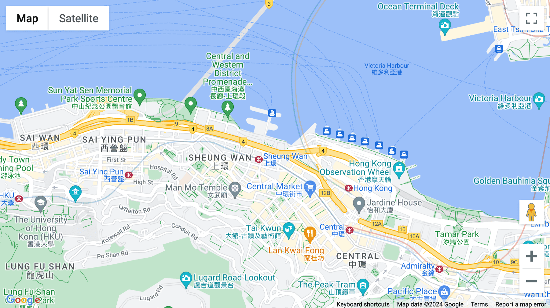 Click for interative map of Level 27 Wing On Centre, 111 Connaught Road Central, Sheung Wan, Hong Kong