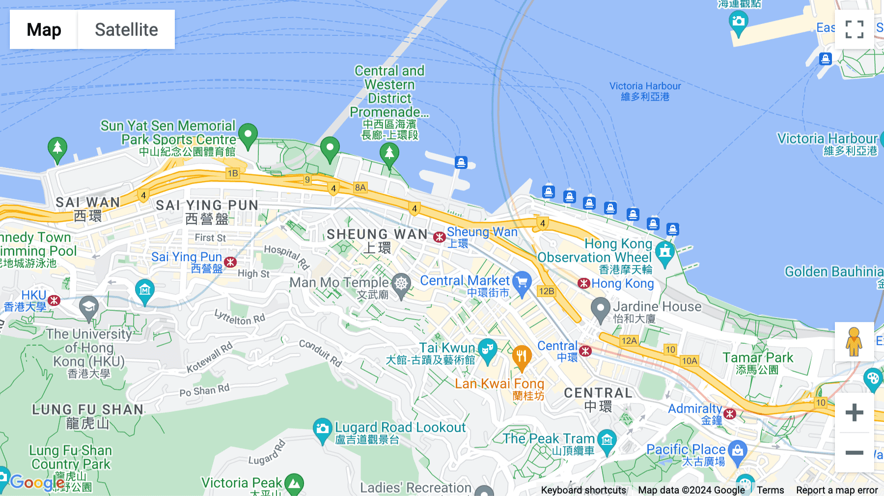 Click for interative map of 5/F Gee Tuck Building, 16-20 Bonham Strand, Sheung Wan, HK, Hong Kong