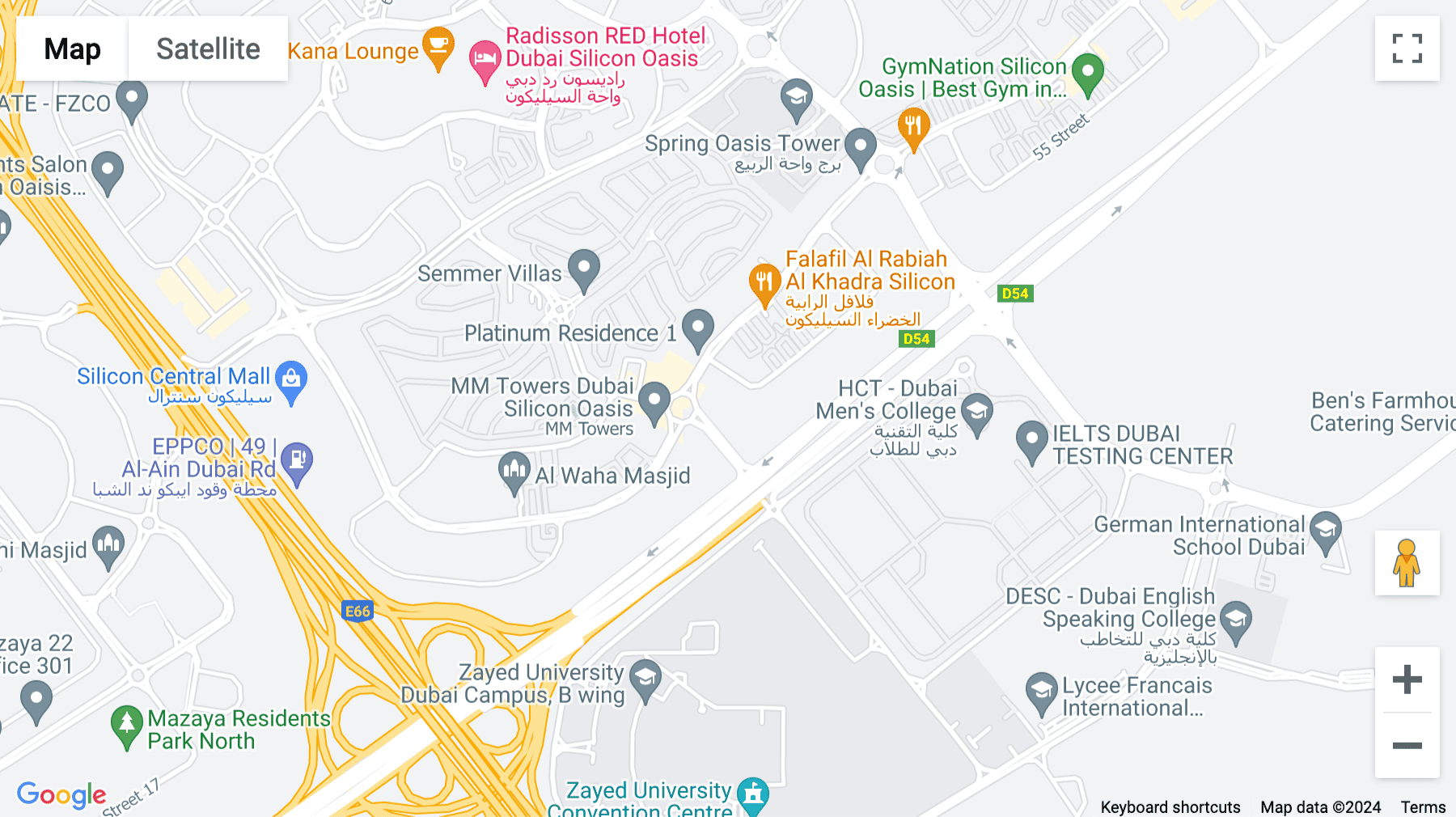 Click for interative map of 4th Floor, Dubai Silicon Oasis, Off Emirates Road, Dubai