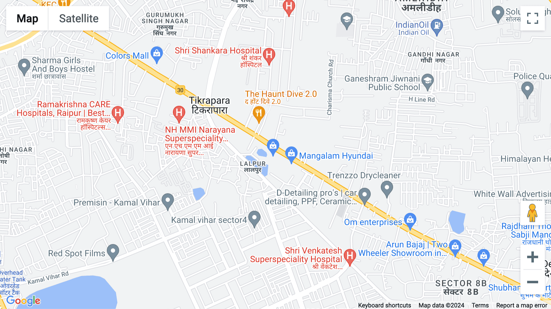 Click for interative map of 2nd Floor, Office No. 29, 42, 43, 43A, 43B, Rio Mall, Near Fruit Market, Dhamtari Road, Raipur