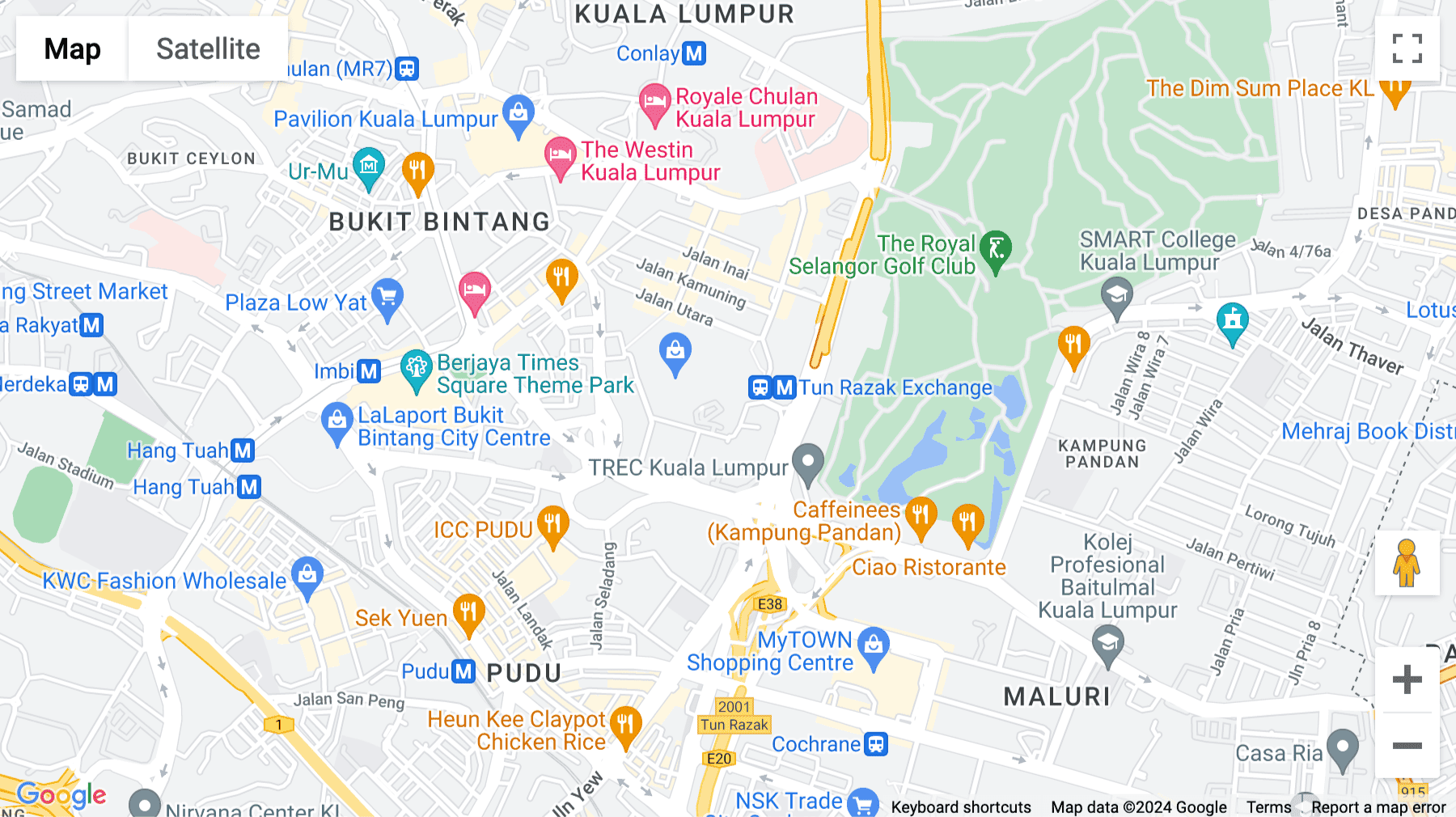Click for interative map of Spaces Exchange 106, Level 23, Exchange 106 Lingkaran TRX, Tun Razak Exchange, Kuala Lumpur
