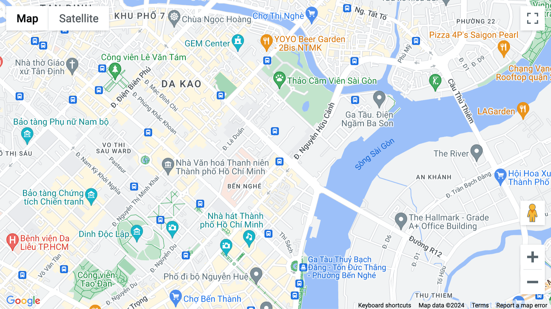 Click for interative map of Miss Ao Dai Building, 21 Nguyen Trung Ngan, Level 9-10-11, Ho Chi Minh City